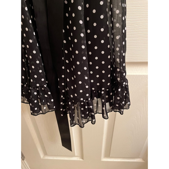 JESSICA HOWARD DRESS POLKA DOTS~AUDREY HEPBURN VIBE~8 - Picture 6 of 13